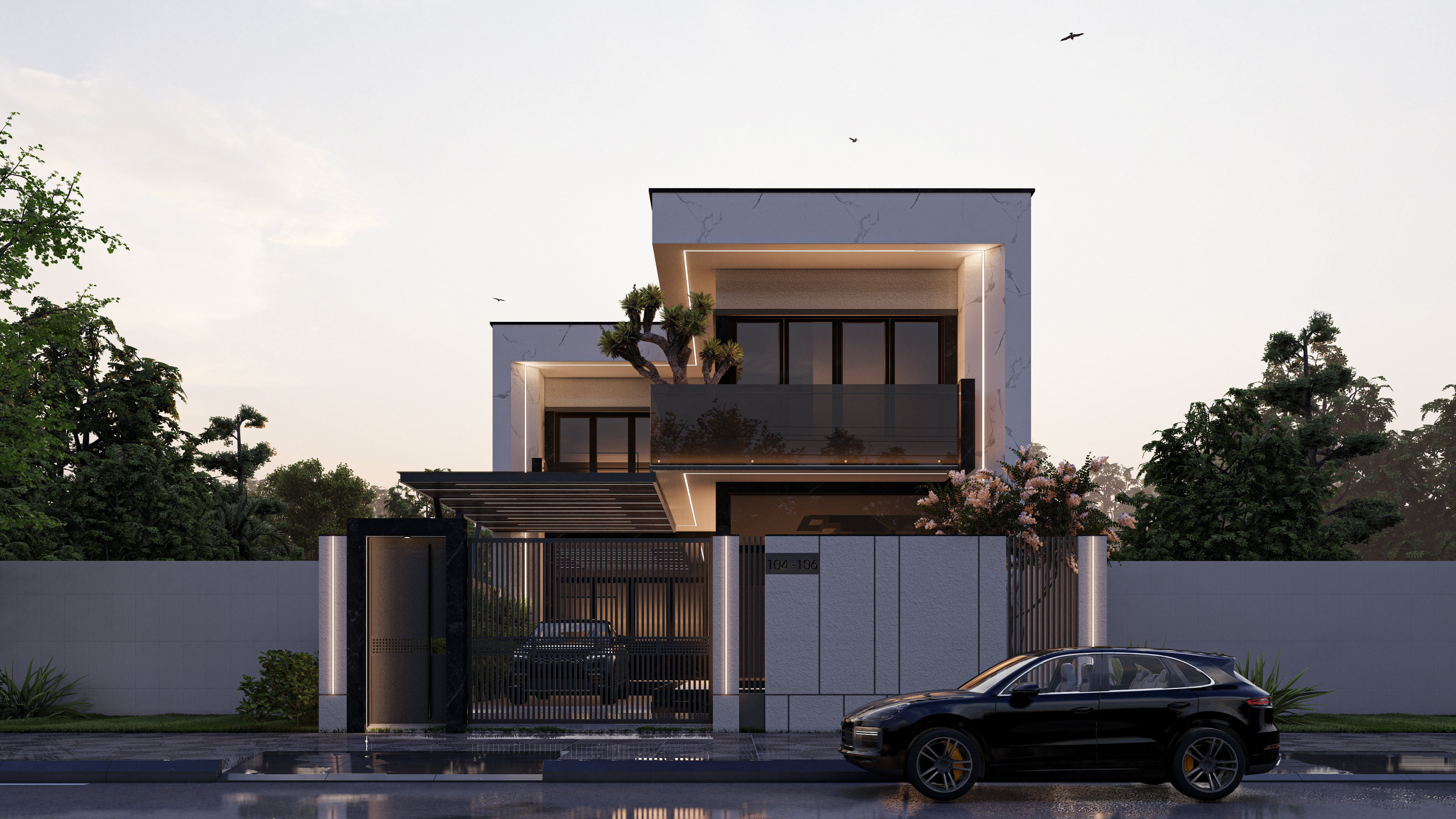 Dự án Biệt Thự Dũng House – Modern Contemporary